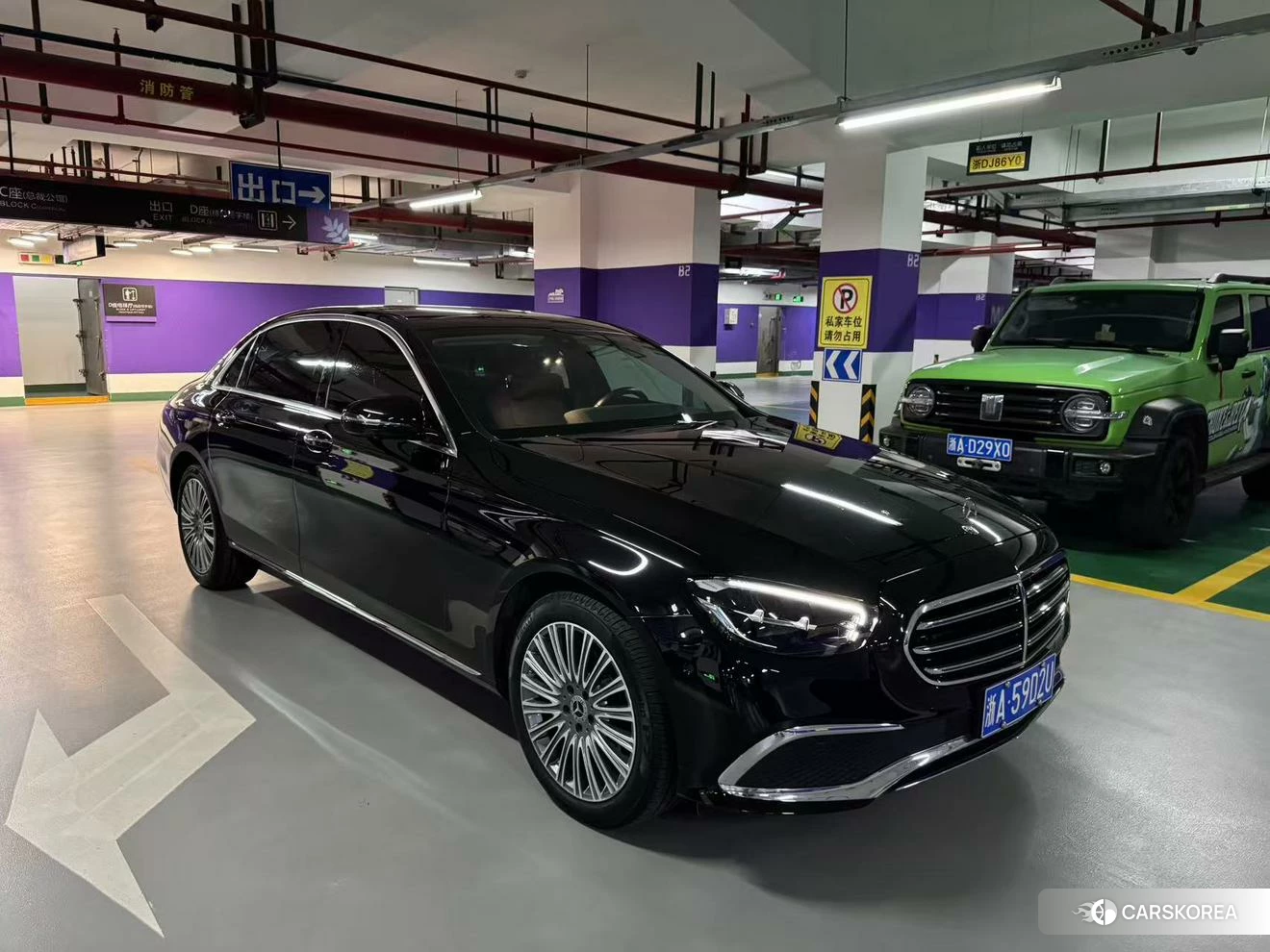 Mercedes-Benz E-class 2022 Черный из Китая, фото 2