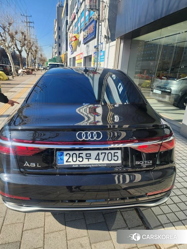 Audi A8 (D5) 2023 Черный из Кореи, фото 2
