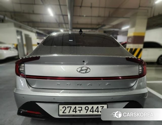 Hyundai Sonata (DN8) 2020 Серебристо-серый из Кореи, фото 6