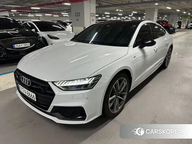Audi A7 (4K) 2022 Белый из Кореи, фото 3