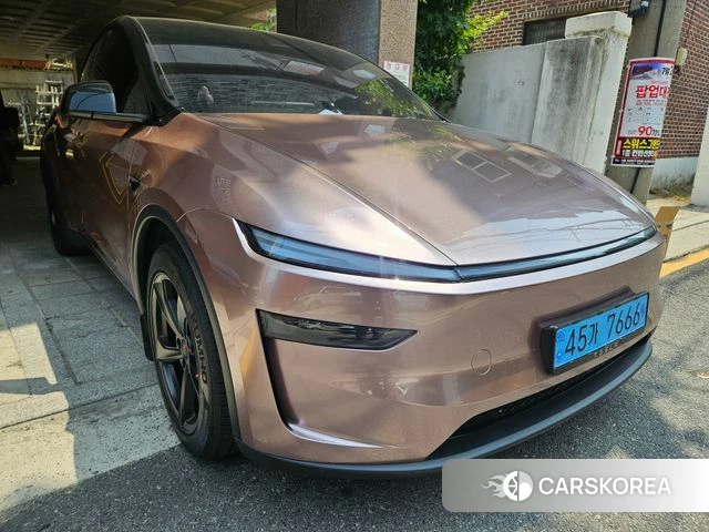 Tesla Model Y 2025 Белый из Кореи, фото 4