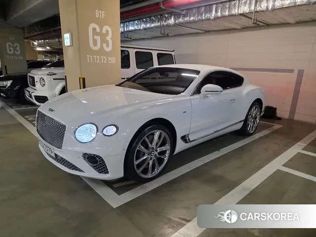Bentley Continental GT 3rd Generation 2020 Белый из Кореи, фото 2