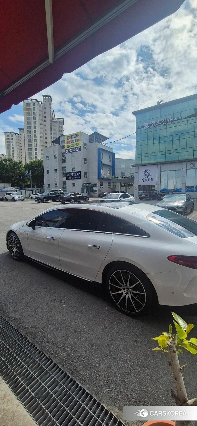 Mercedes-Benz EQS V297 2022 Белый из Кореи, фото 2