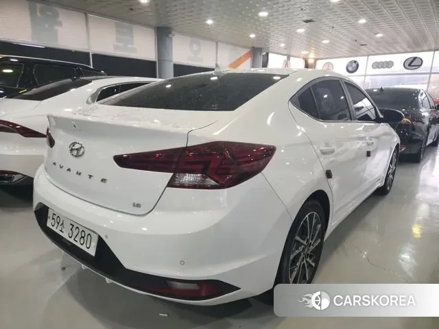 Hyundai The New Avante AD 2019 Белый из Кореи, фото 3