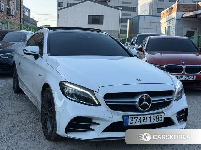 Mercedes-Benz C-Class W205 2021 Белый из Кореи, фото 6