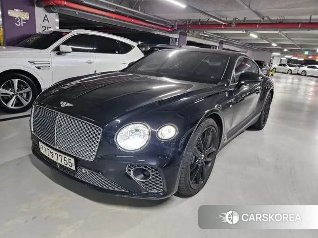 Bentley Continental GT 3rd Generation 2020 Черный из Кореи, фото 2