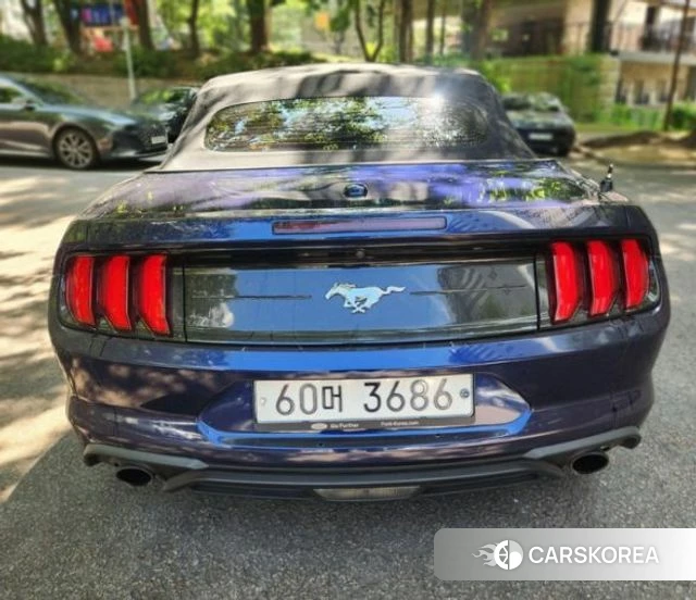 Ford Mustang 2019 Синий из Кореи, фото 2
