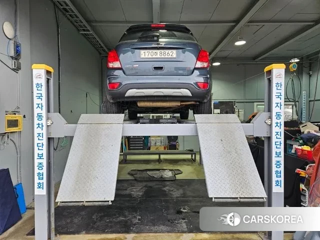 Chevrolet (GM Daewoo) The New Trax 2021 Серый из Кореи, фото 2