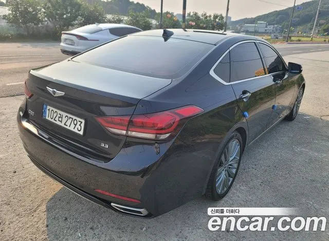 Genesis G80 2018 Черный из Кореи, фото 2