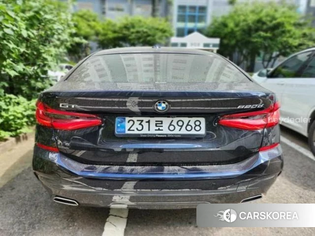 BMW 6 Series GT (G32) 2024 Черный из Кореи, фото 2