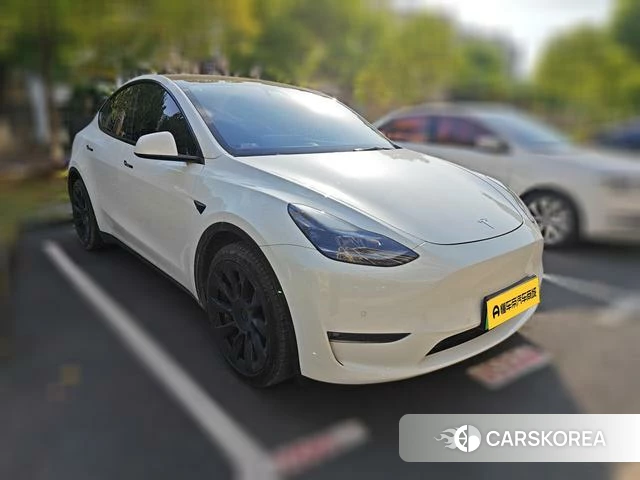 Tesla Model Y 2021 Белый из Китая, фото 2