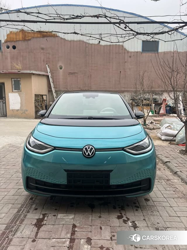 Volkswagen ID.3 2021 Зеленый из Китая, фото 2