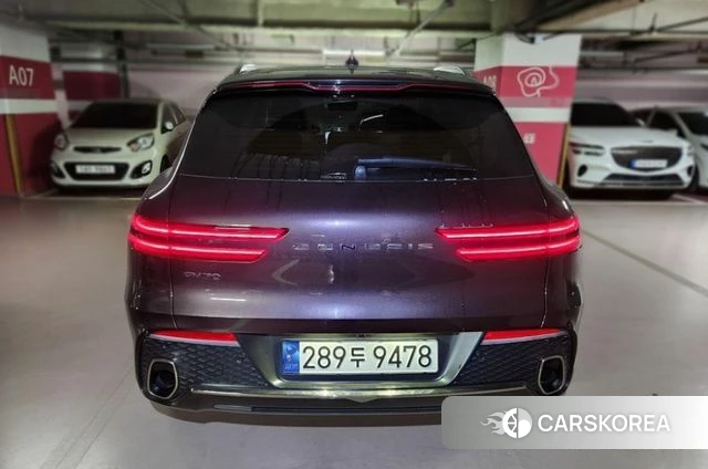 Genesis GV70 2021 Фиолетовый из Кореи, фото 3