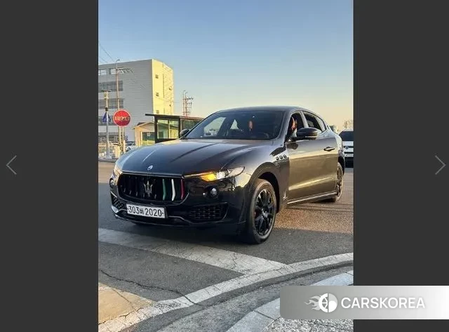 Maserati Levante 2019 Черный из Кореи, фото 2