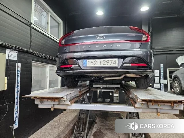 Hyundai Sonata (DN8) 2022 Серый из Кореи, фото 2