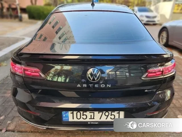 Volkswagen Arteon 2022 Черный из Кореи, фото 2