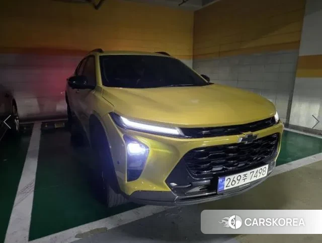 Chevrolet (GM Daewoo) Trax Crossover 2023 Желтый из Кореи, фото 2