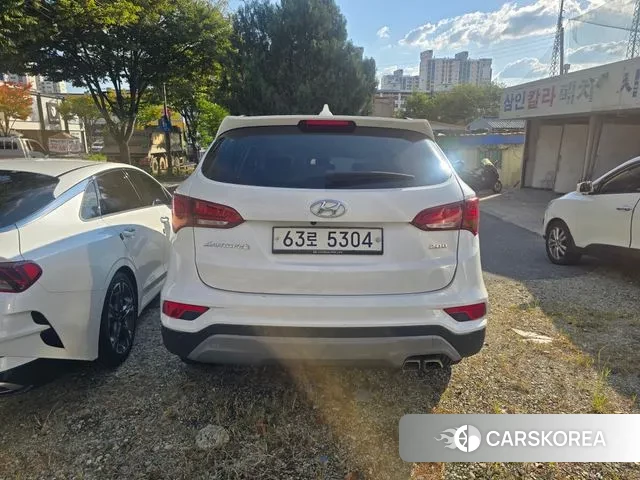 Hyundai Santa Fe The Prime 2018 Белый из Кореи, фото 2