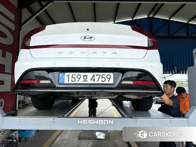 Hyundai Sonata (DN8) 2022 Белый из Кореи, фото 2