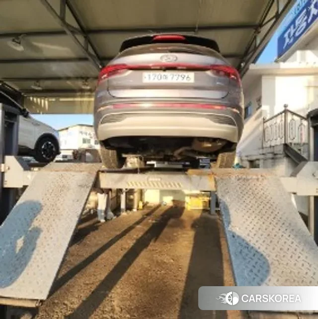 Hyundai The New Santa Fe 2021 Серый из Кореи, фото 2