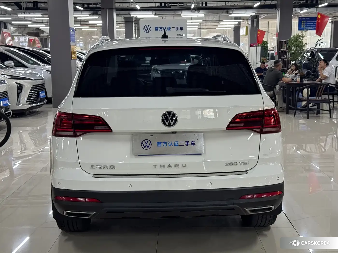 Volkswagen Tharu 2022 Белый из Китая, фото 5