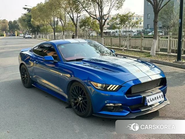 Ford Mustang 2018 Синий из Китая, фото 2