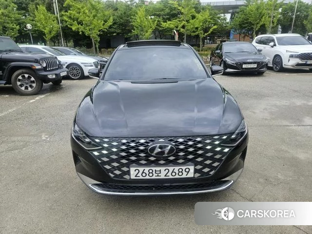 Hyundai The New Grandeur IG 2020 Черный из Кореи, фото 3