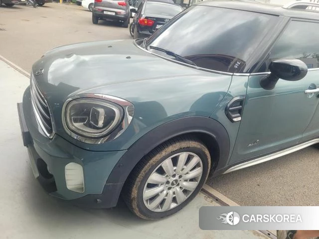 Mini Cooper D Countryman 2021 Небесно-голубой из Кореи, фото 2