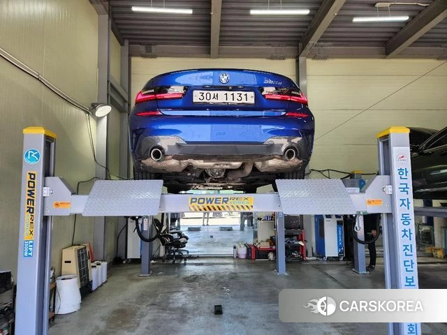 BMW 3 Series (G20) 2019 Синий из Кореи, фото 2