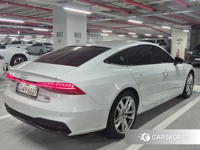 Audi A7 (4K) 2023 Белый из Кореи, фото 2