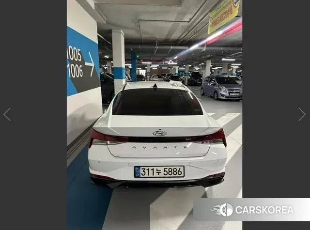 Hyundai Avante (CN7) 2021 Белый из Кореи, фото 2