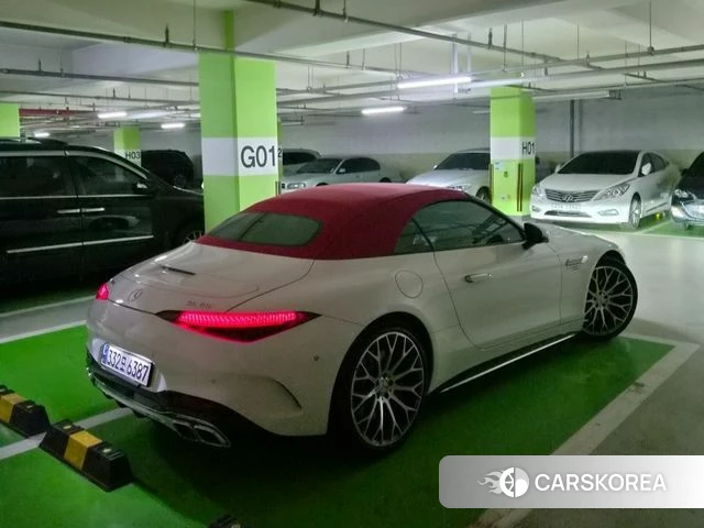Mercedes-Benz SL-Class R232 2023 Белый из Кореи, фото 6