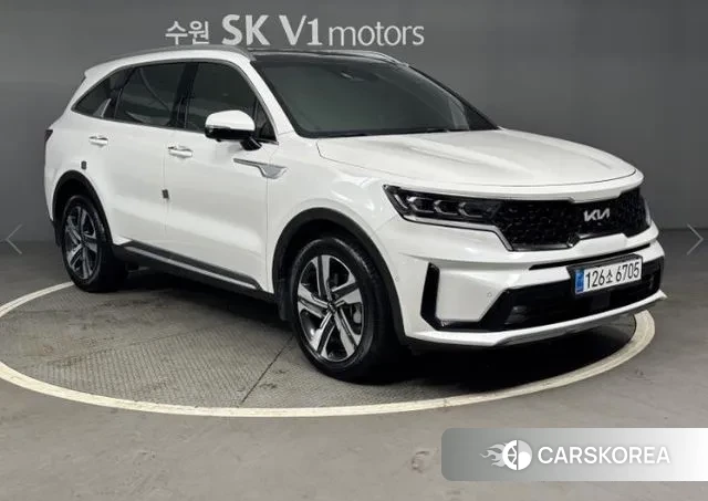 Kia Sorento 4th Generation 2023 Белый из Кореи, фото 2