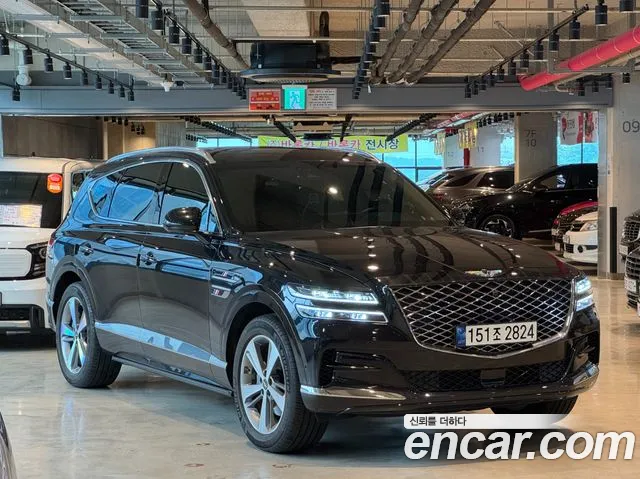 Genesis GV80 2021 Черный из Кореи, фото 3