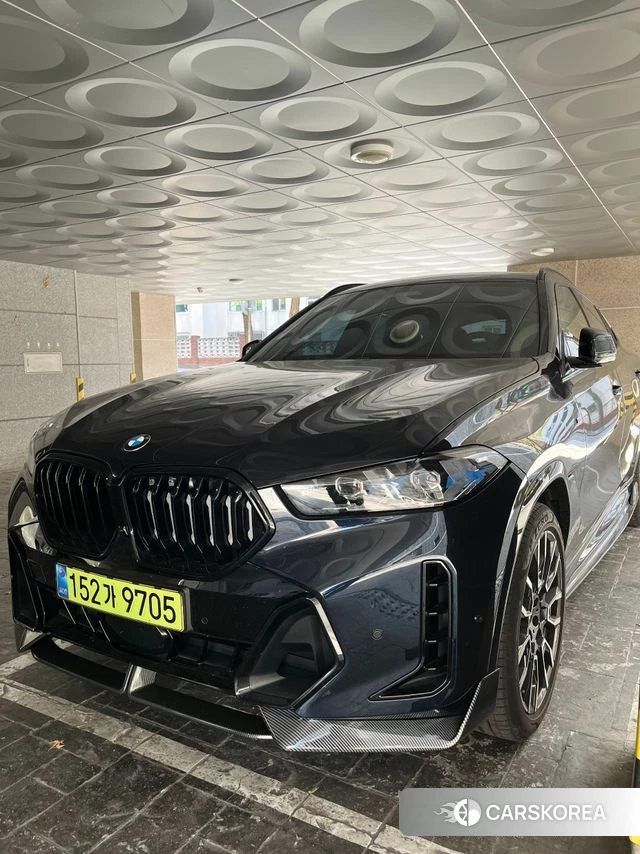 BMW X6 (G06) 2025 Черный из Кореи, фото 2