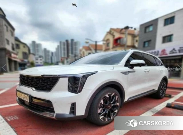 Kia The New Sorento 4th Generation 2024 Белый из Кореи, фото 6