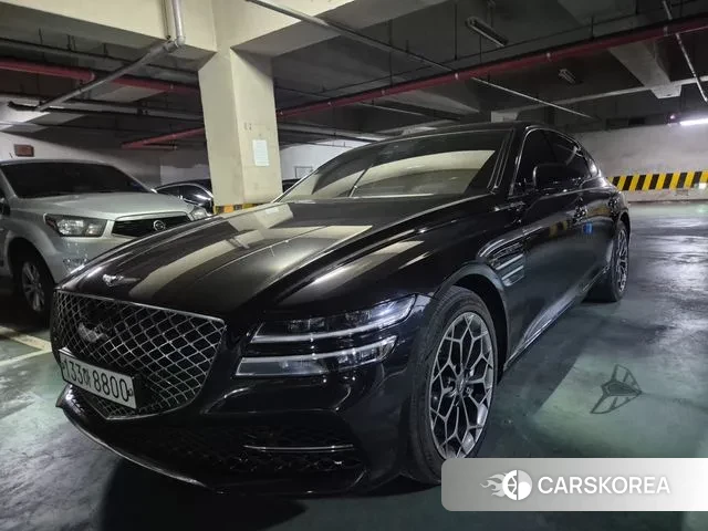 Genesis G80 (RG3) 2020 Черный из Кореи, фото 4