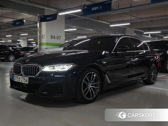 BMW 5 Series (G30) 2021 Черный из Кореи, фото 5