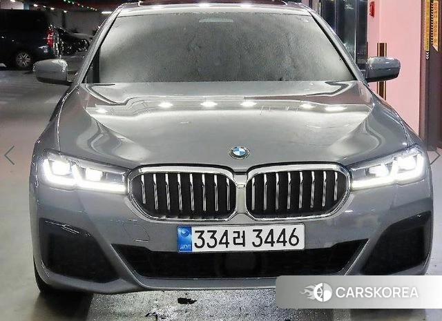 BMW 5 Series (G30) 2022 Серый из Кореи, фото 2