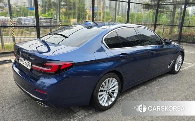 BMW 5 Series (G30) 2020 Синий из Кореи, фото 2