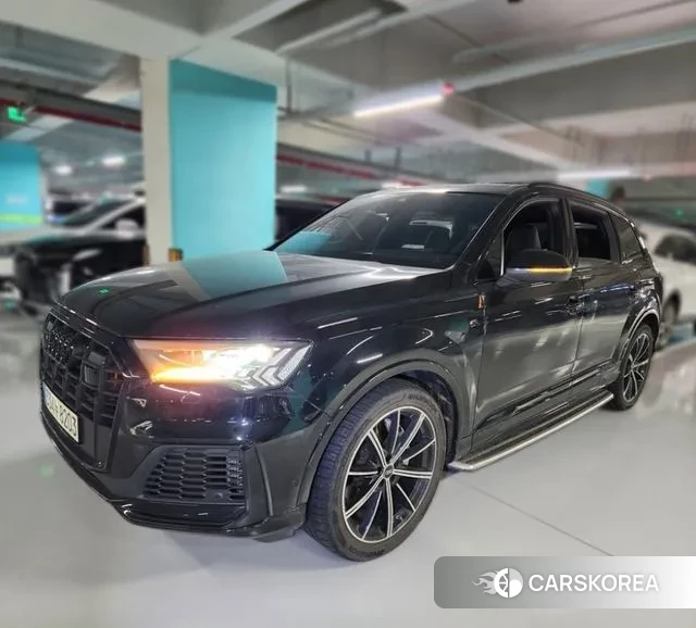 Audi Q7 (4M) 2021 Черный из Кореи, фото 2