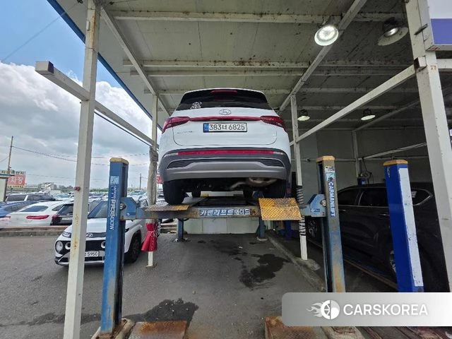 Hyundai The New Santa Fe 2021 Белый из Кореи, фото 2