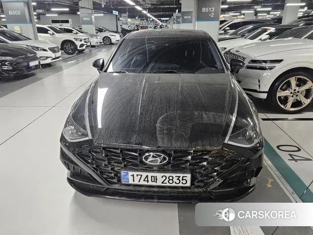 Hyundai Sonata (DN8) 2022 Черный из Кореи, фото 3