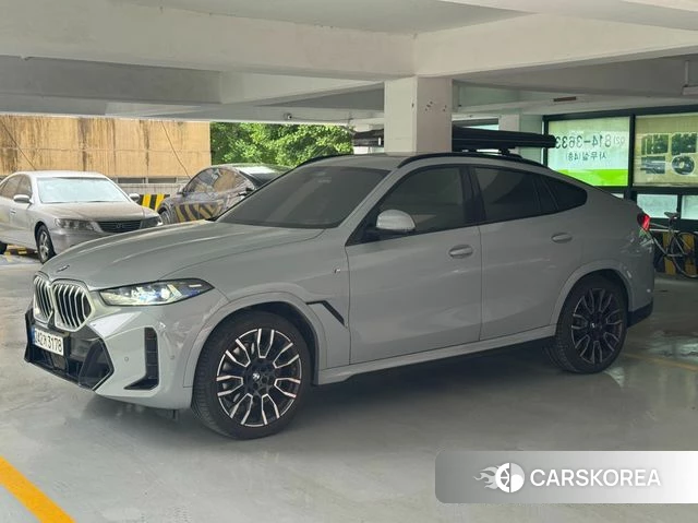 BMW X6 (G06) 2024 Серебристо-серый из Кореи, фото 5