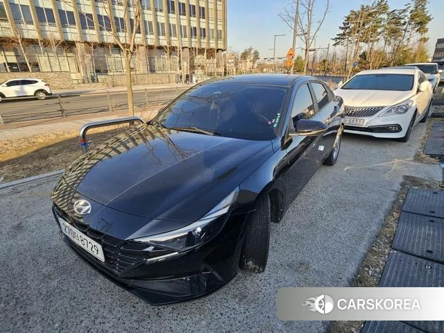 Hyundai Avante (CN7) 2022 Черный из Кореи, фото 2