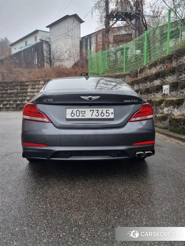 Genesis G70 2018 Серый из Кореи, фото 2