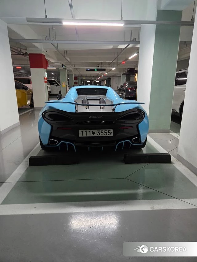 McLaren 570S 2018 Небесно-голубой из Кореи, фото 2