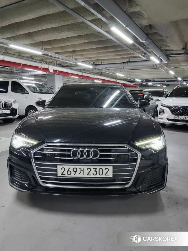 Audi A6 (C8) 2022 Черный из Кореи, фото 2