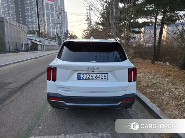 Kia The New Sorento 4th Generation 2024 Белый из Кореи, фото 2