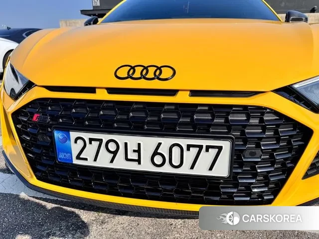 Audi R8 (4S) 2021 Желтый из Кореи, фото 6